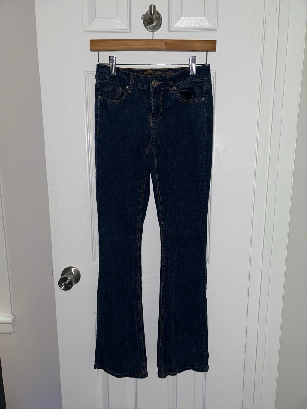 LA Premium Wax Jeans Dark Wash Bootcut